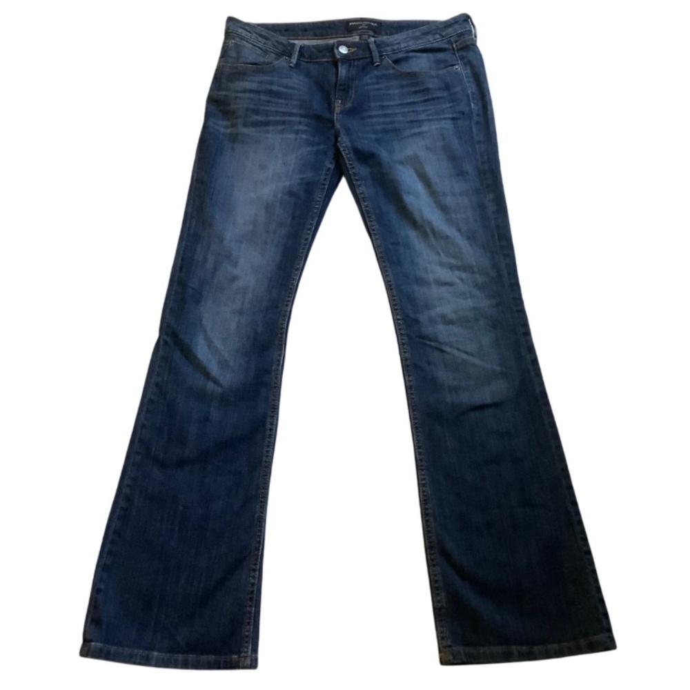 BANANA REPUBLIC Low Rise Boot Cut Blue Jeans
